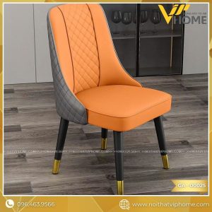 GHẾ ĂN NHẬP KHẨU BỌC DA CAO CẤP GA-00024