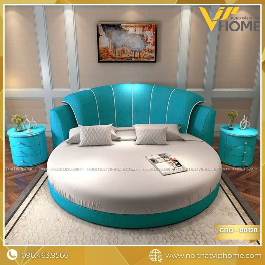 GIƯỜNG NGỦ BỌC DA CAO CẤP GBD-00103
