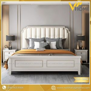 GIƯỜNG NGỦ BỌC DA CAO CẤP GBD-20152