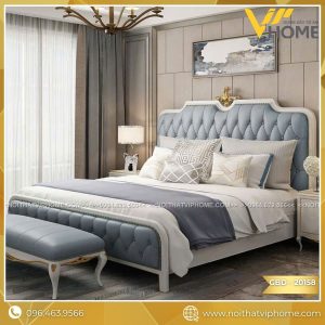 GIƯỜNG NGỦ BỌC DA CAO CẤP GBD-20158