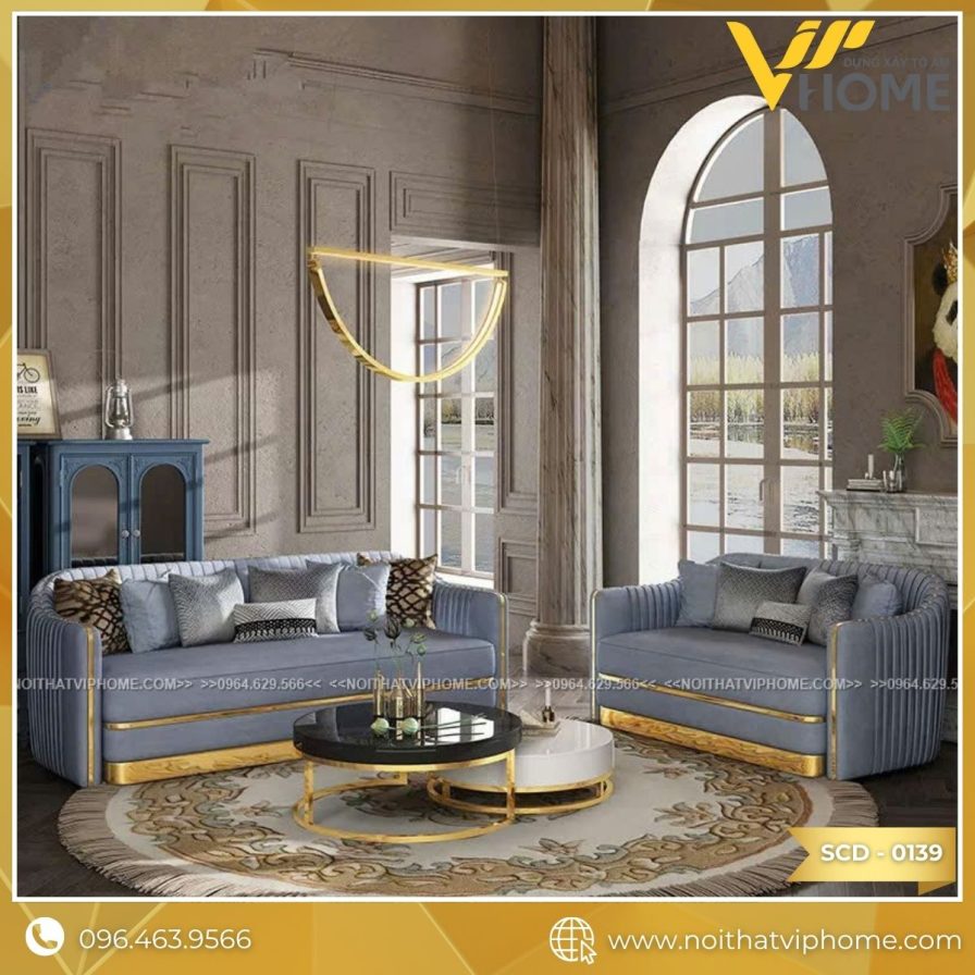 SOFA TÂN CỔ ĐIỂN STELLA SCD-0139